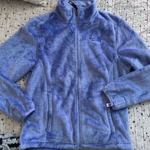 North Face Osito Full Zip for Women in Periwinkle
